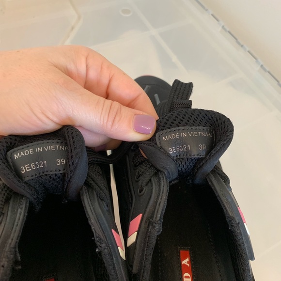 Black Prada Sneakers - Picture 6 of 6
